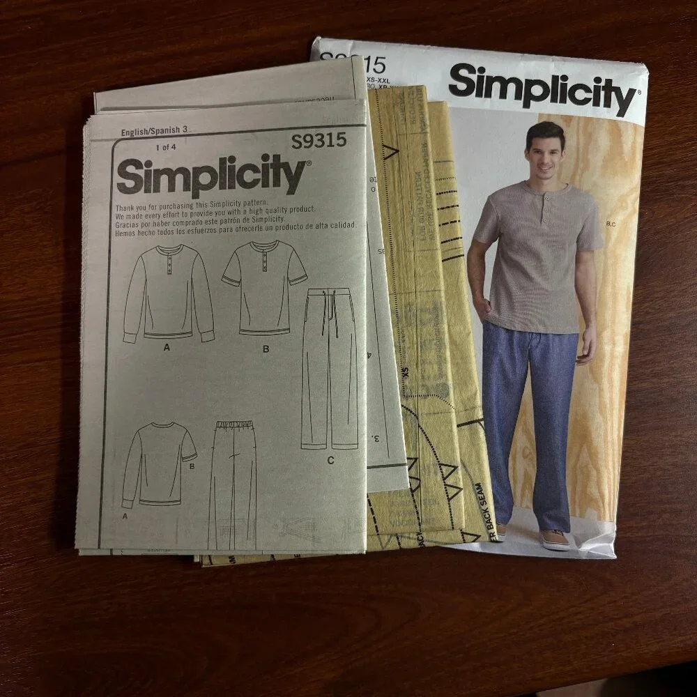 Simplicity s9315 includes